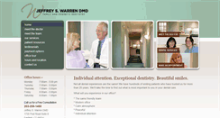 Desktop Screenshot of drjeffreywarren.com